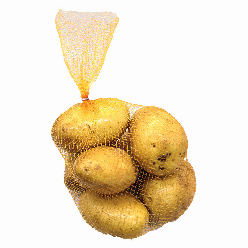 Filet d'emballage en plastique de sac de fond de maille de PE légume et fruit/maille d'emballage alimentaire/sac net