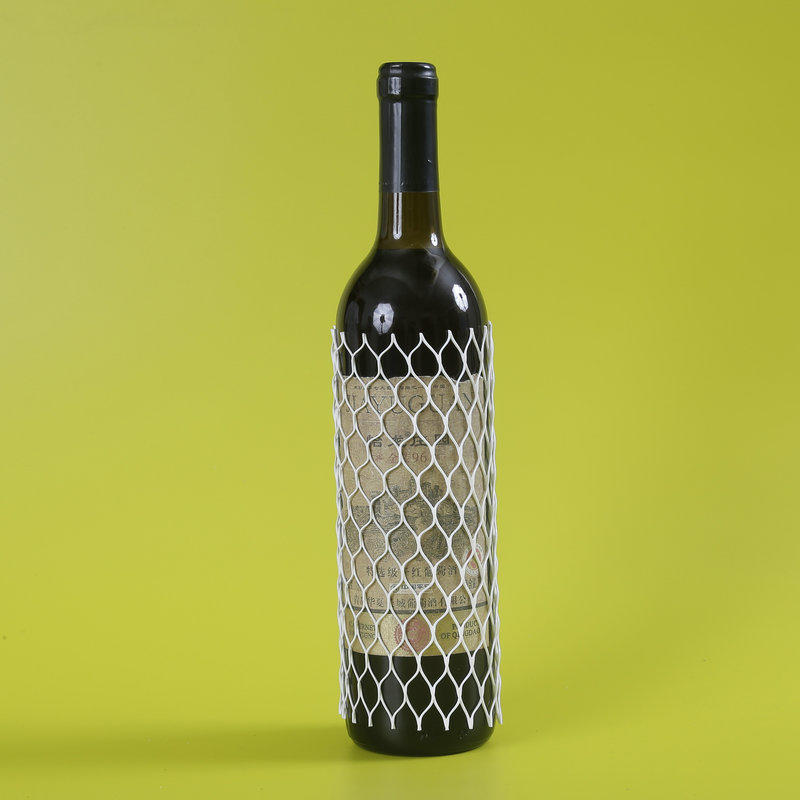Maille protectrice de bouteille de vin de PE de trou de 3-7CM