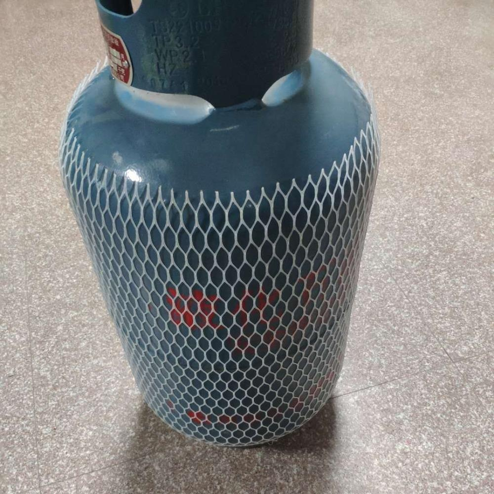 Manchon de filet de protection de bouteille de gaz en polyéthylène haute densité avec résistance aux UV
