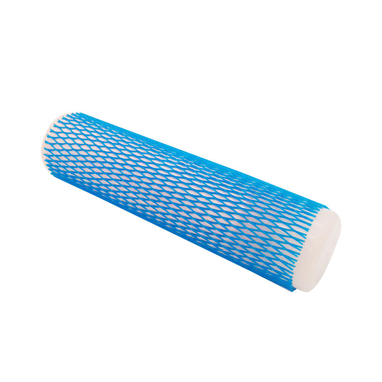 Maille en plastique rigide bleue pour la maille en plastique de douille de boulon